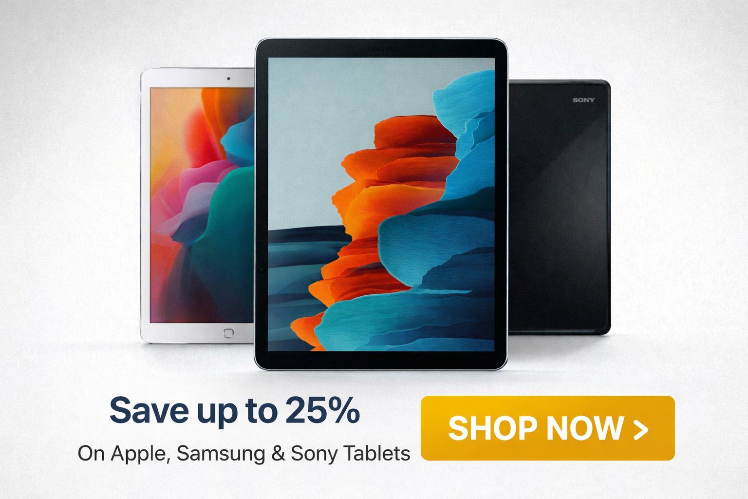 Up to 25% Off Tablets